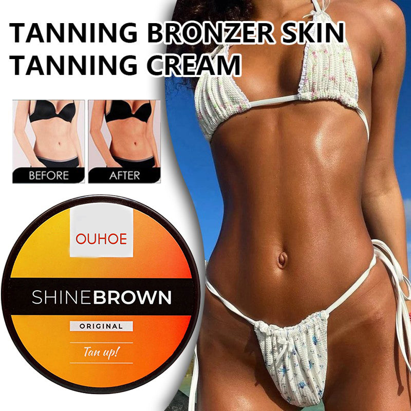 🔥 Glow & Bronze Tan Cream – Get Tan. Stay Smooth. Glow Hard.
