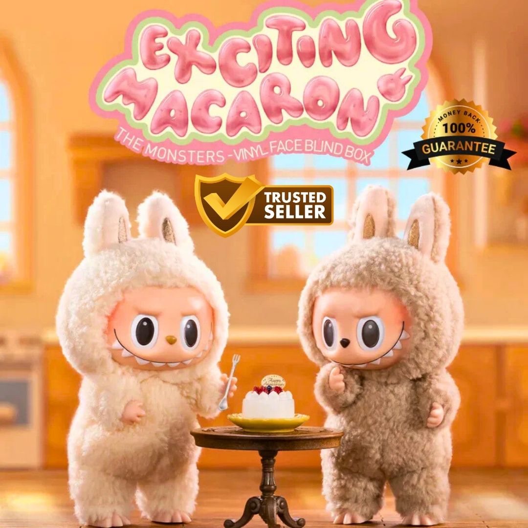🧁 Monster-Cute Labubu Exciting Macaron Blind Boxes