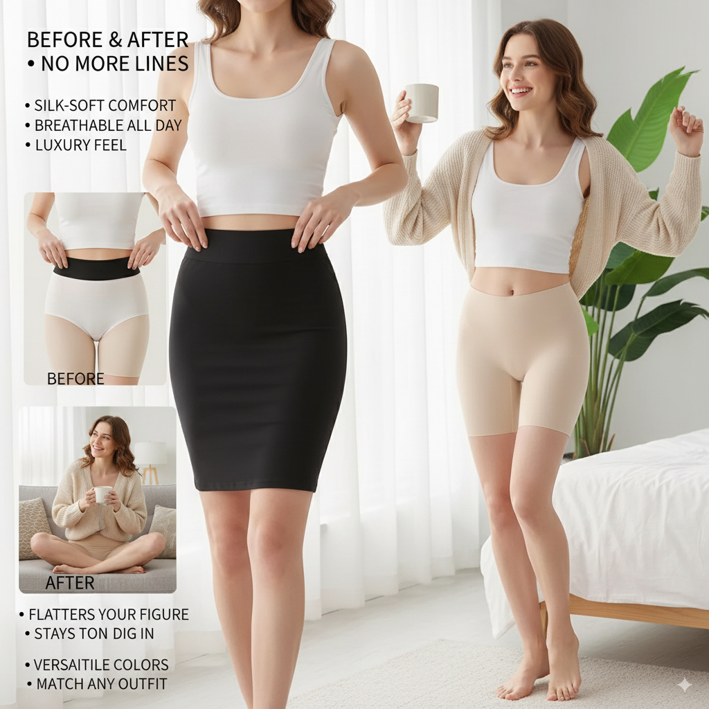 Ice Silk Highwaist Shaper Panties