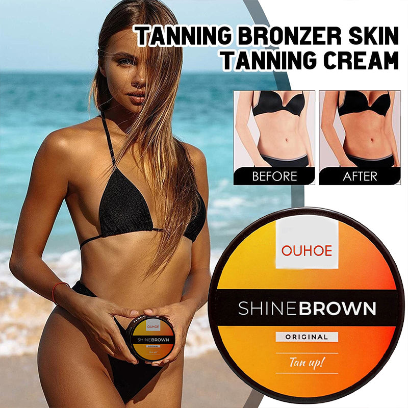 🔥 Glow & Bronze Tan Cream – Get Tan. Stay Smooth. Glow Hard.