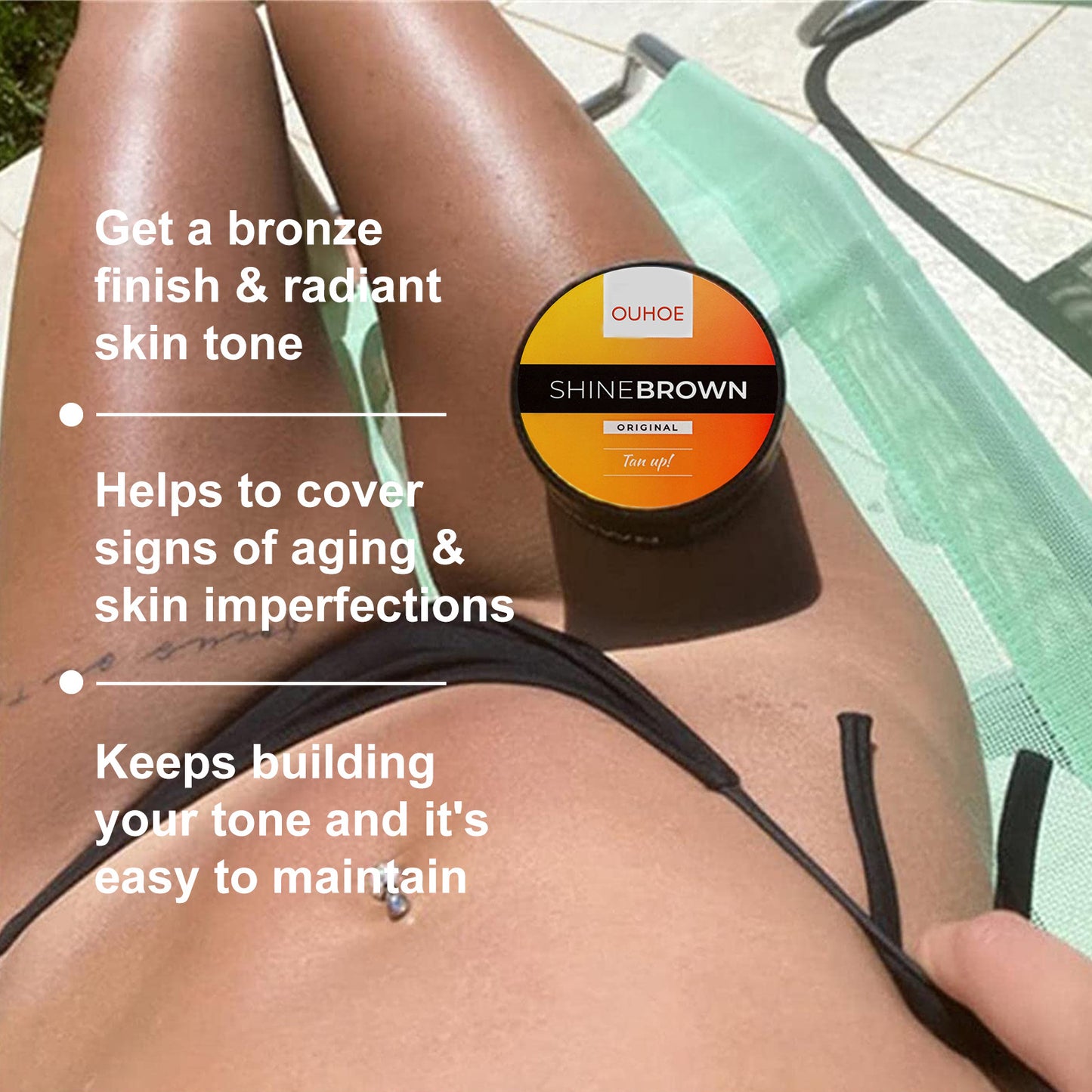 🔥 Glow & Bronze Tan Cream – Get Tan. Stay Smooth. Glow Hard.