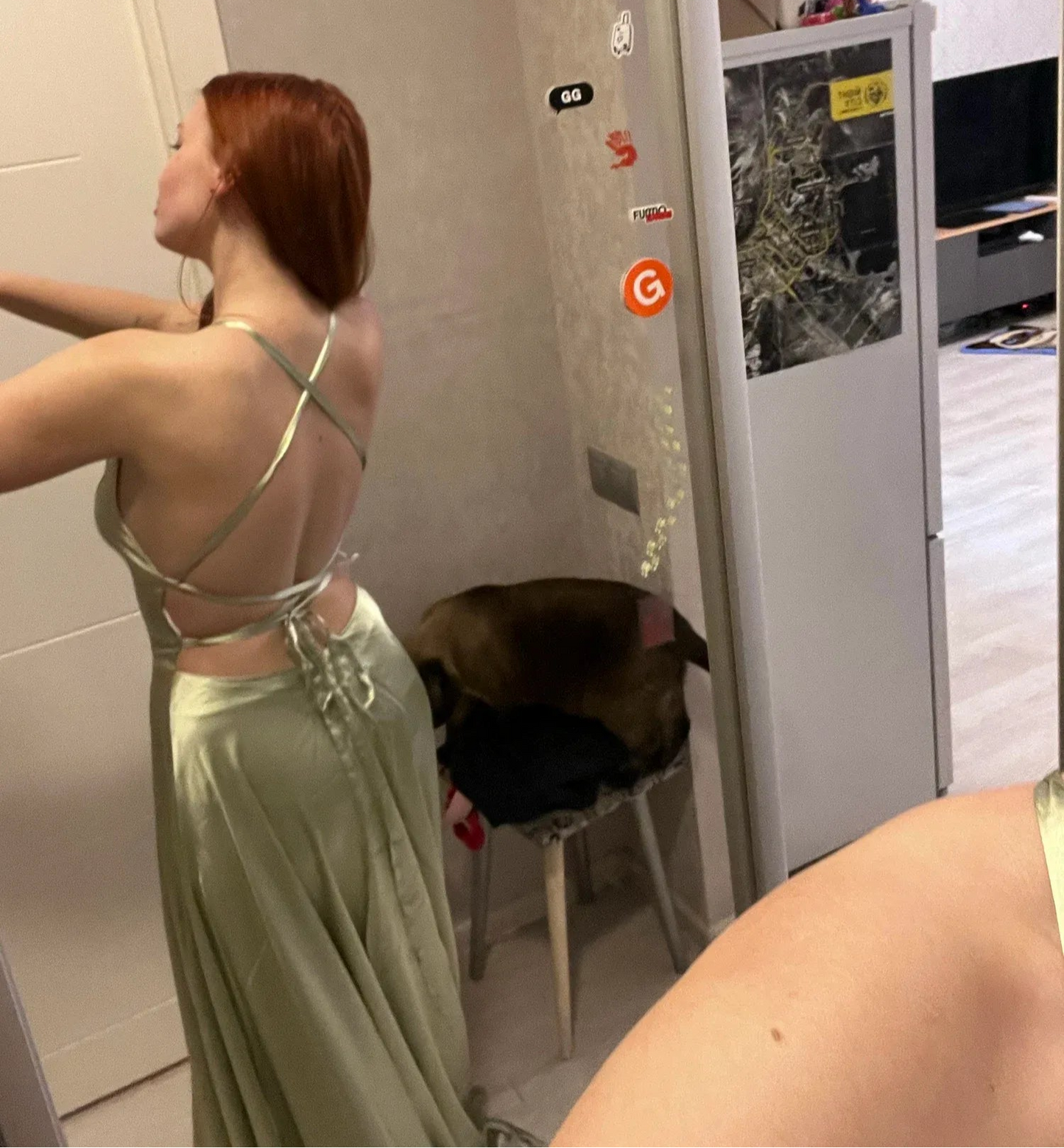 Elegant Satin Maxi Dress