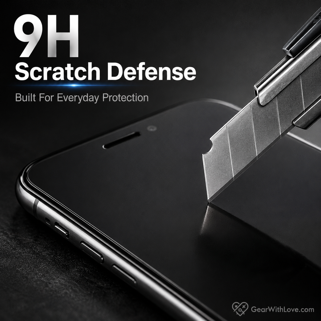 3-Pack Privacy Tempered Glass Screen Protector for iPhone.