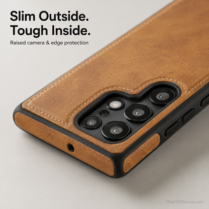 Samsung SlimLeather Shockproof Case