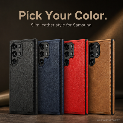 Samsung SlimLeather Shockproof Case