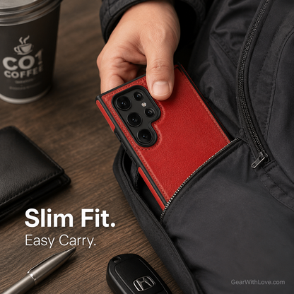 Samsung SlimLeather Shockproof Case