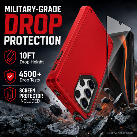 ArmorShield™ Samsung Case + Screen Protector