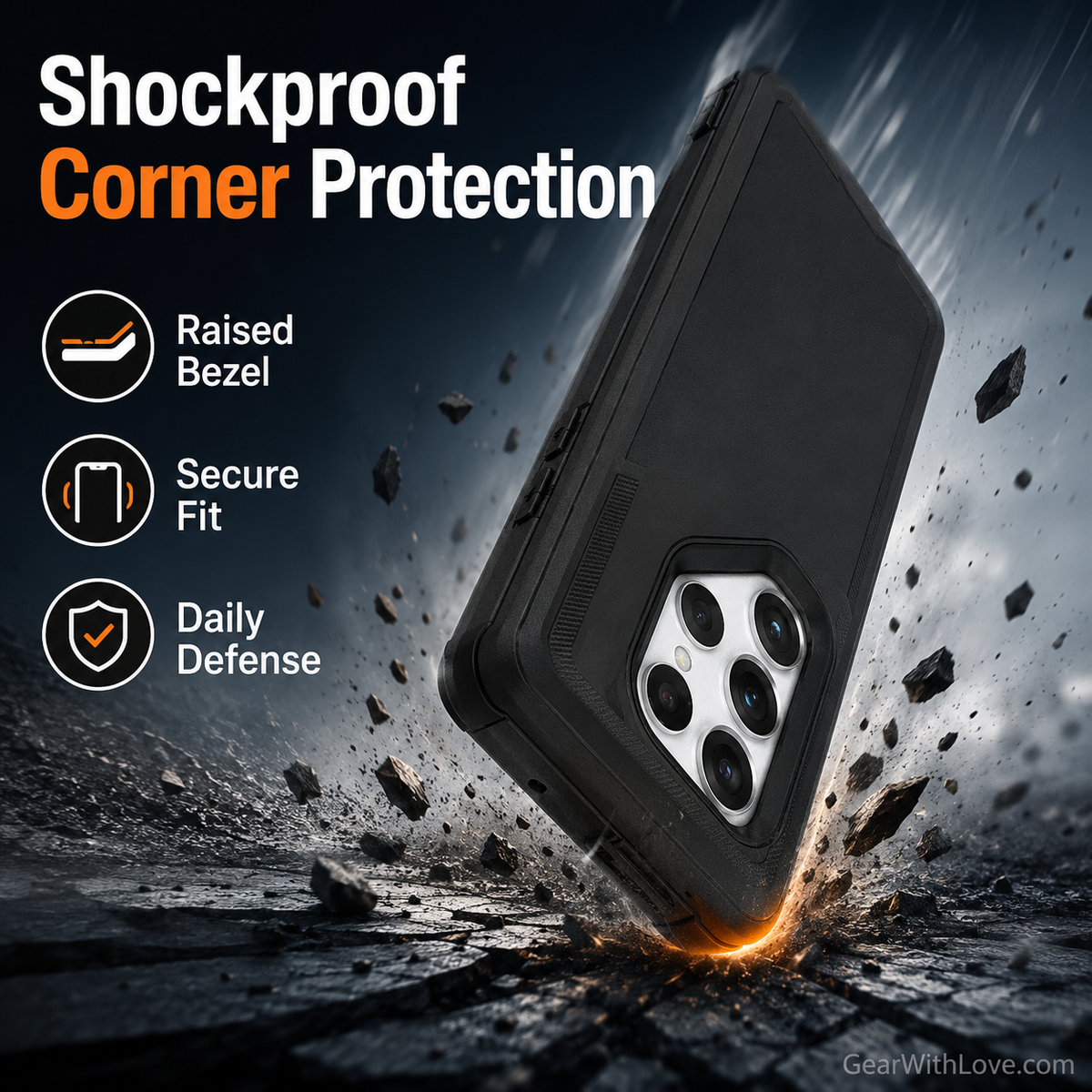 ArmorShield™ Samsung Case + Screen Protector