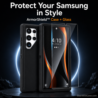 ArmorShield™ Samsung Case + Screen Protector