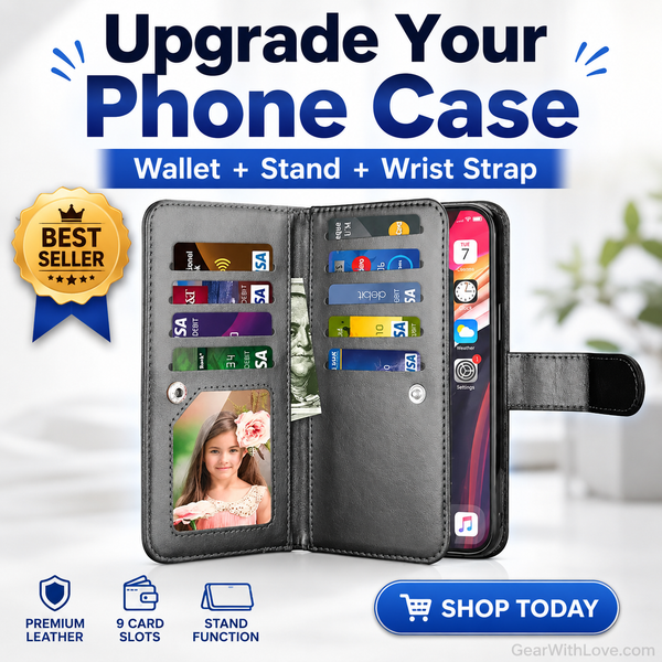 GearWithLove wallet case lifestyle moments