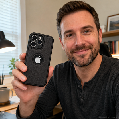 Slim Luxury Leather Case Cover for iPhone