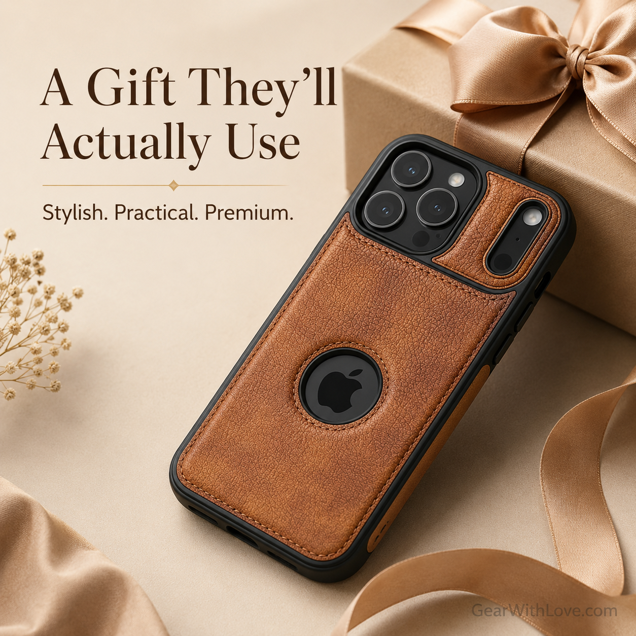 Slim Luxury Leather Case Cover for iPhone