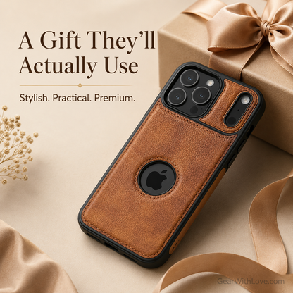Slim Luxury Leather Case Cover for iPhone