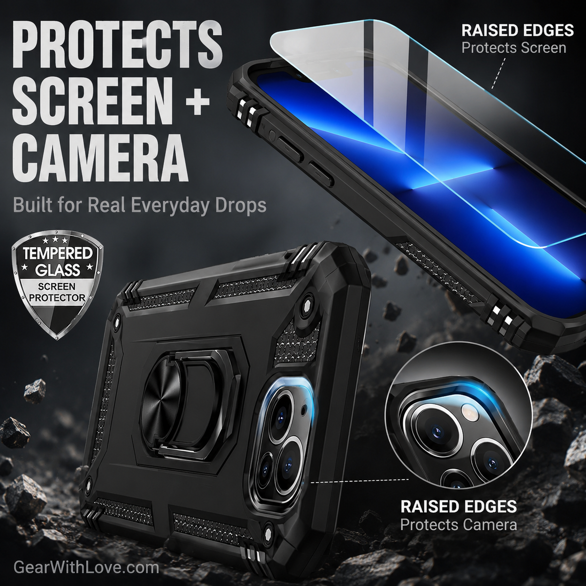 ArmorRing™ Rugged Samsung Galaxy Case