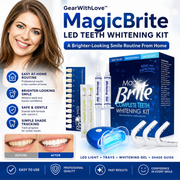 GearWithLove™ MagicBrite LED Teeth Whitening Kit