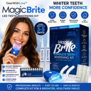 GearWithLove™ MagicBrite LED Teeth Whitening Kit