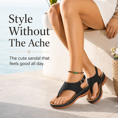 GearWithLove™ CloudStep Low-Wedge Orthopedic Comfort Sandals