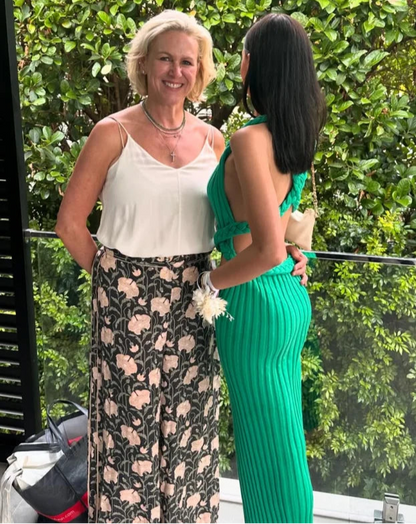 Chic Summer Ribbed Dress