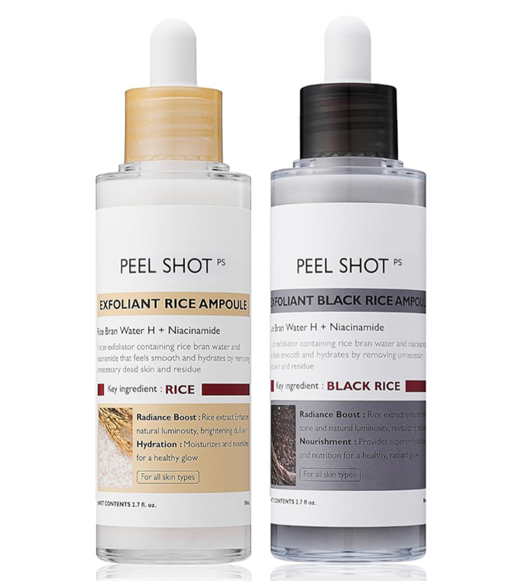 GlowRice™ Radiance Peeling Ampoule Duo
