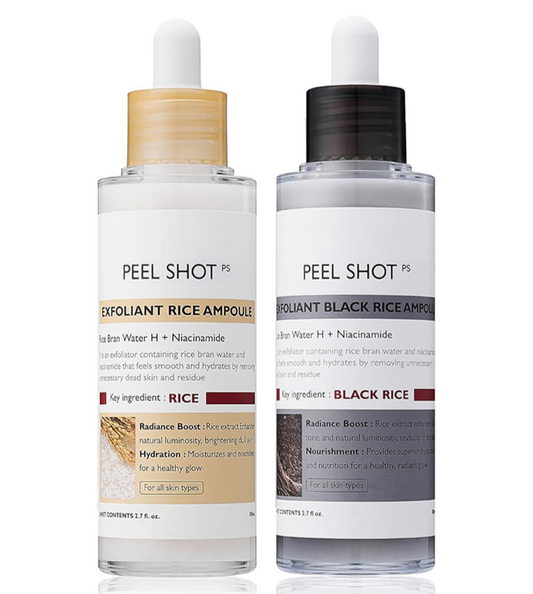 GlowRice™ Radiance Peeling Ampoule Duo