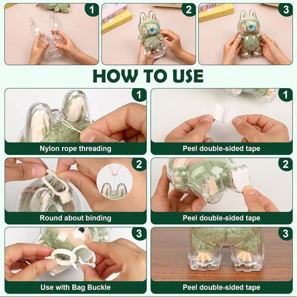 LABUBU Monsters Clear Case