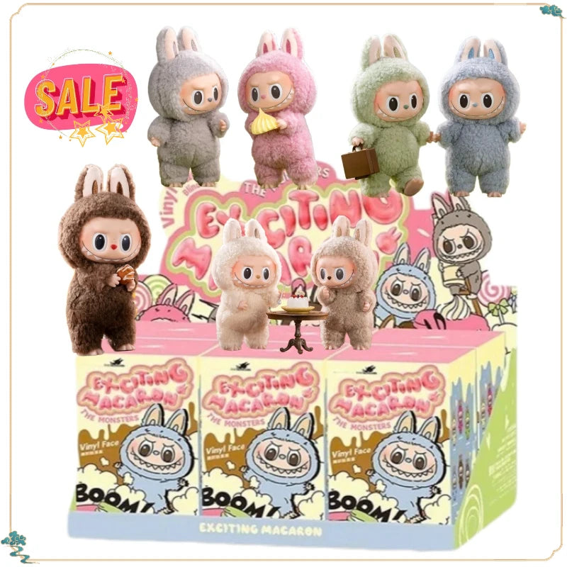 🧁 Monster-Cute Labubu Exciting Macaron Blind Boxes