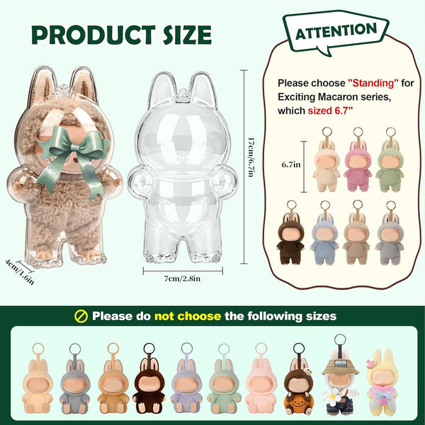 LABUBU Monsters Clear Case