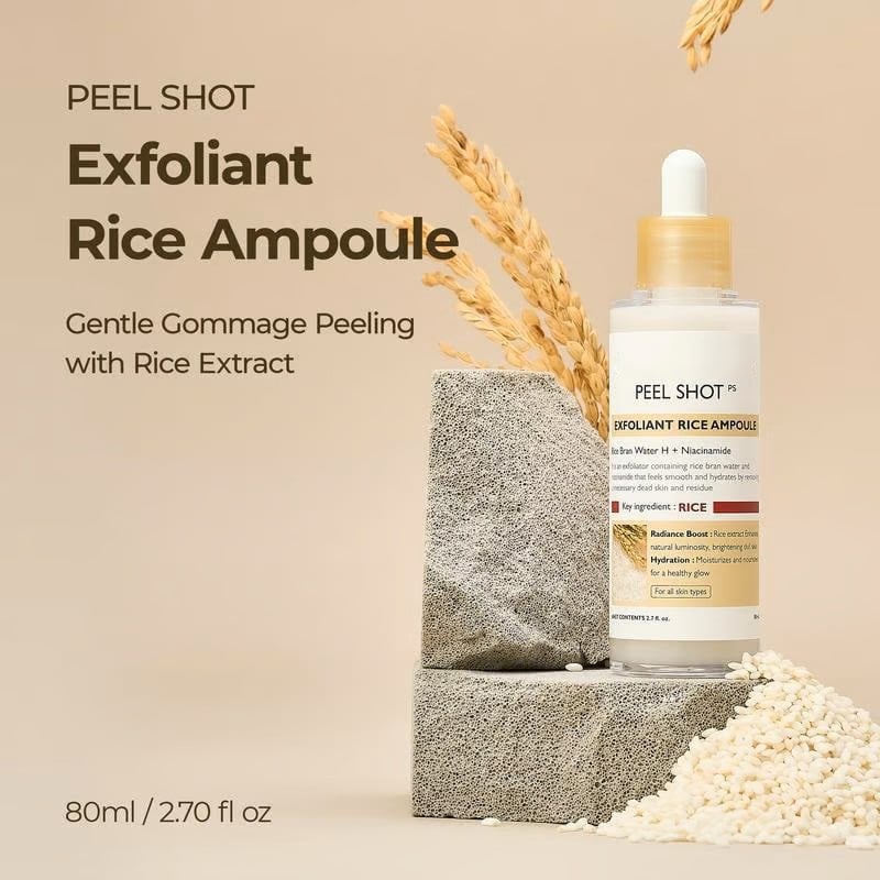 GlowRice™ Radiance Peeling Ampoule Duo