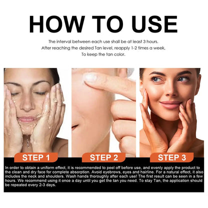 🔥 Glow & Bronze Tan Cream – Get Tan. Stay Smooth. Glow Hard.