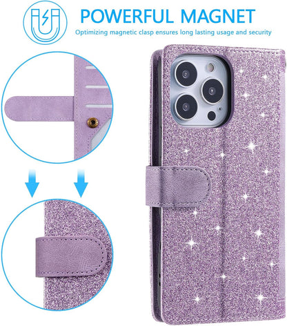 GearWithLove™ Luxury Zipper Wallet Phone Case for iPhone