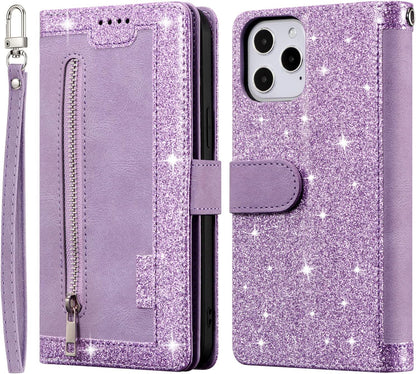 GearWithLove™ Luxury Zipper Wallet Phone Case for iPhone