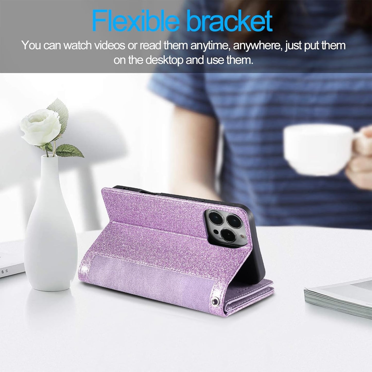 GearWithLove™ Luxury Zipper Wallet Phone Case for iPhone