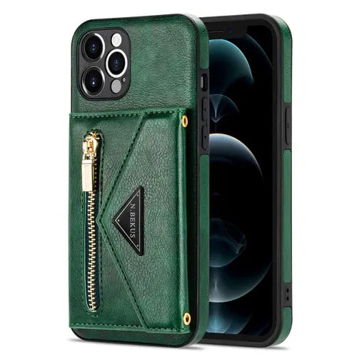 GearWithLove™ Luxury Crossbody Wallet Phone Case for iPhone