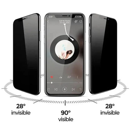 GearWithLove™ 3-Pack Privacy Tempered Glass Screen Protector for iPhone.