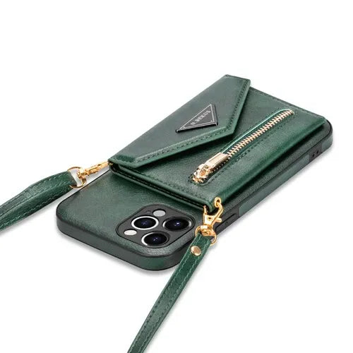 GearWithLove™ Luxury Crossbody Wallet Phone Case for iPhone