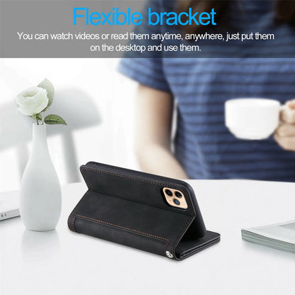 GearWithLove™ Luxury Zipper Wallet Phone Case for iPhone