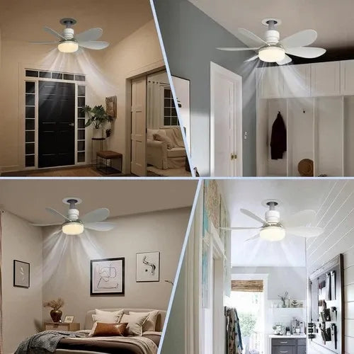 GearWithLove™ SocketBreeze 2-in-1 Fan Light