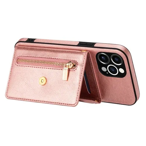 GearWithLove™ Luxury Crossbody Wallet Phone Case for iPhone