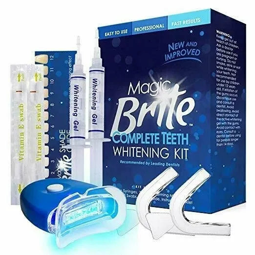 GearWithLove™ MagicBrite LED Teeth Whitening Kit