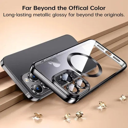 GearWithLove™ Luxury Clear MagSafe Camera Lens Case for iPhone
