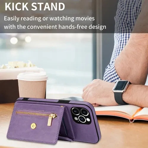 GearWithLove™ Luxury Crossbody Wallet Phone Case for iPhone