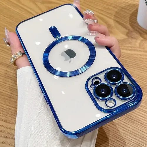 GearWithLove™ Luxury Clear MagSafe Camera Lens Case for iPhone