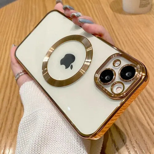 GearWithLove™ Luxury Clear MagSafe Camera Lens Case for iPhone