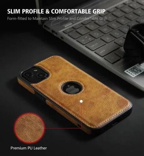 Slim Luxury Leather Case Cover for iPhone