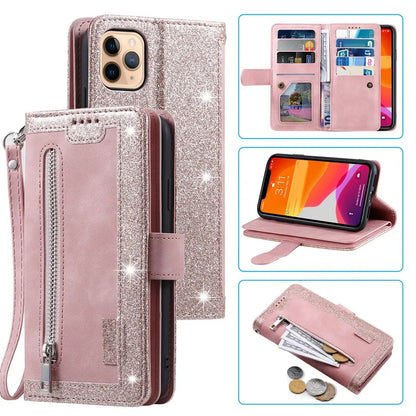GearWithLove™ Luxury Zipper Wallet Phone Case for iPhone