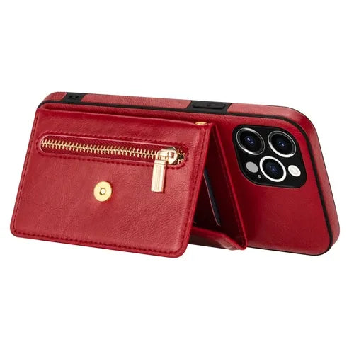 GearWithLove™ Luxury Crossbody Wallet Phone Case for iPhone