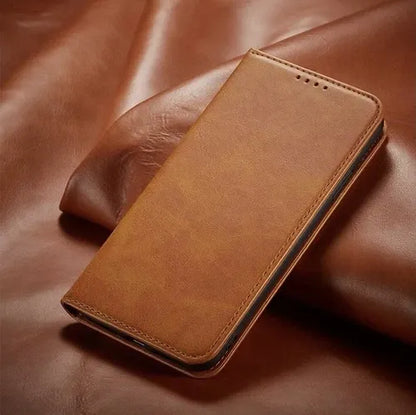 GearWithLove™ Luxury Classic Magnetic Flip Wallet Case for iPhone