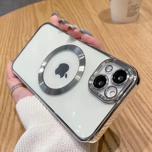 GearWithLove™ Luxury Clear MagSafe Camera Lens Case for iPhone