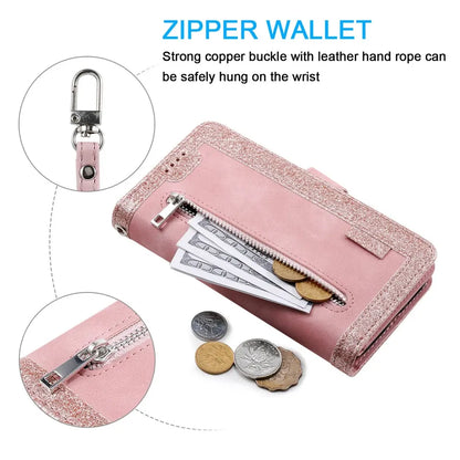 GearWithLove™ Luxury Zipper Wallet Phone Case for iPhone
