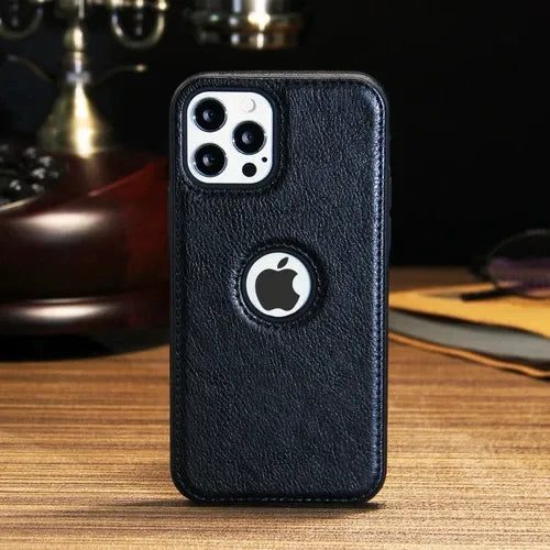 Slim Luxury Leather Case Cover for iPhone